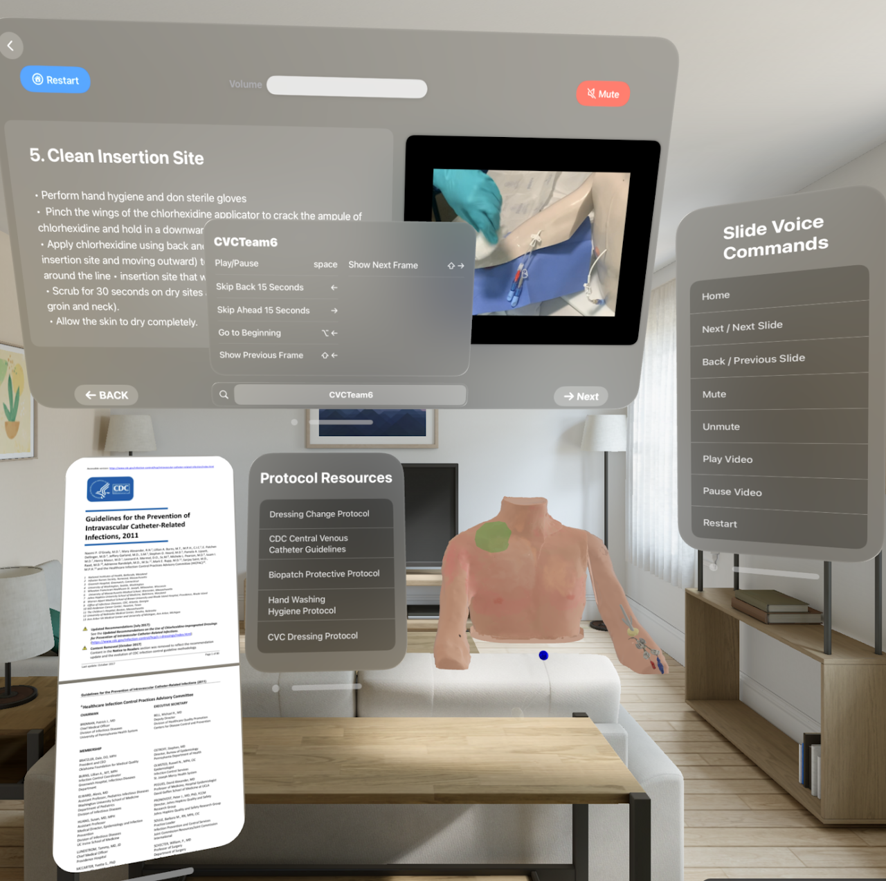 Vision Healthcare CVC Training